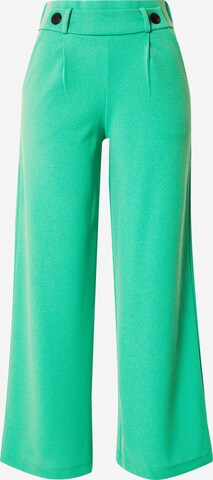 JDY Pleat-front trousers in Green: front
