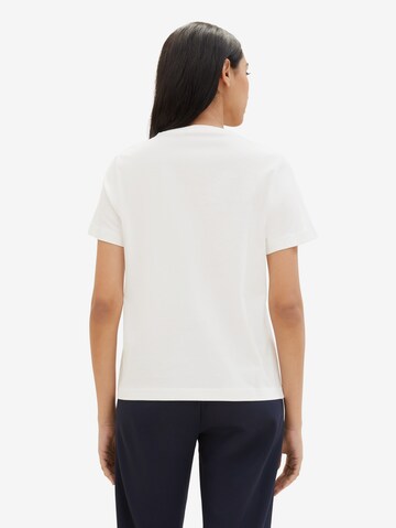 T-shirt TOM TAILOR en blanc