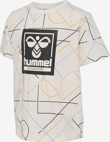 T-Shirt 'Carlos' Hummel en blanc