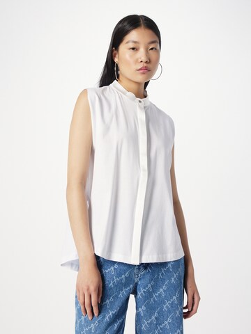 BOSS Blouse 'Ejica' in Wit: voorkant