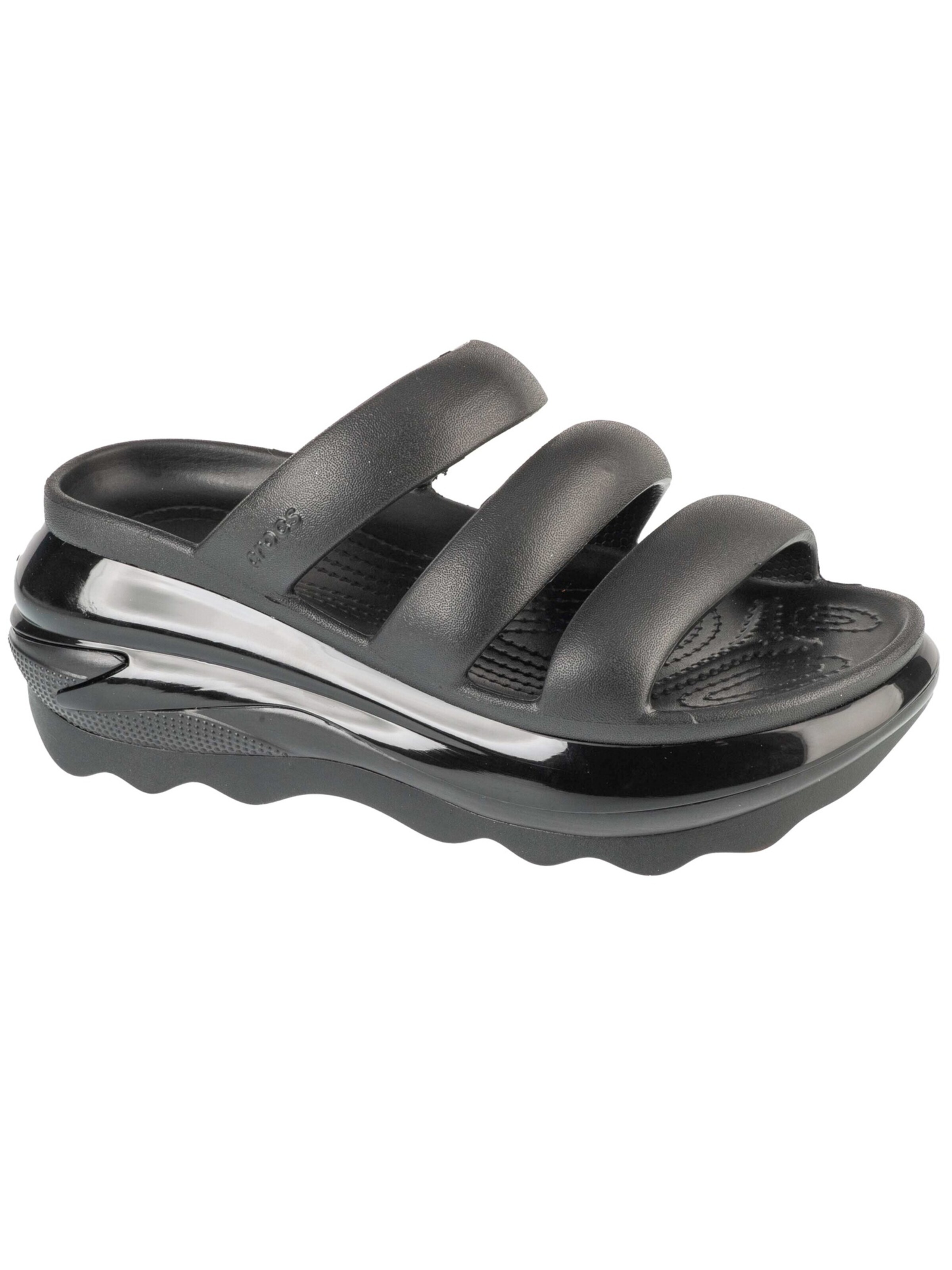 Crocs Sandaal in Zwart: voorkant