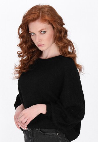 DreiMaster Vintage Pulóver - fekete: elől