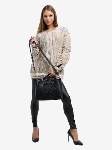 Carlo Colucci Handtas 'Erla' in Zwart: voorkant