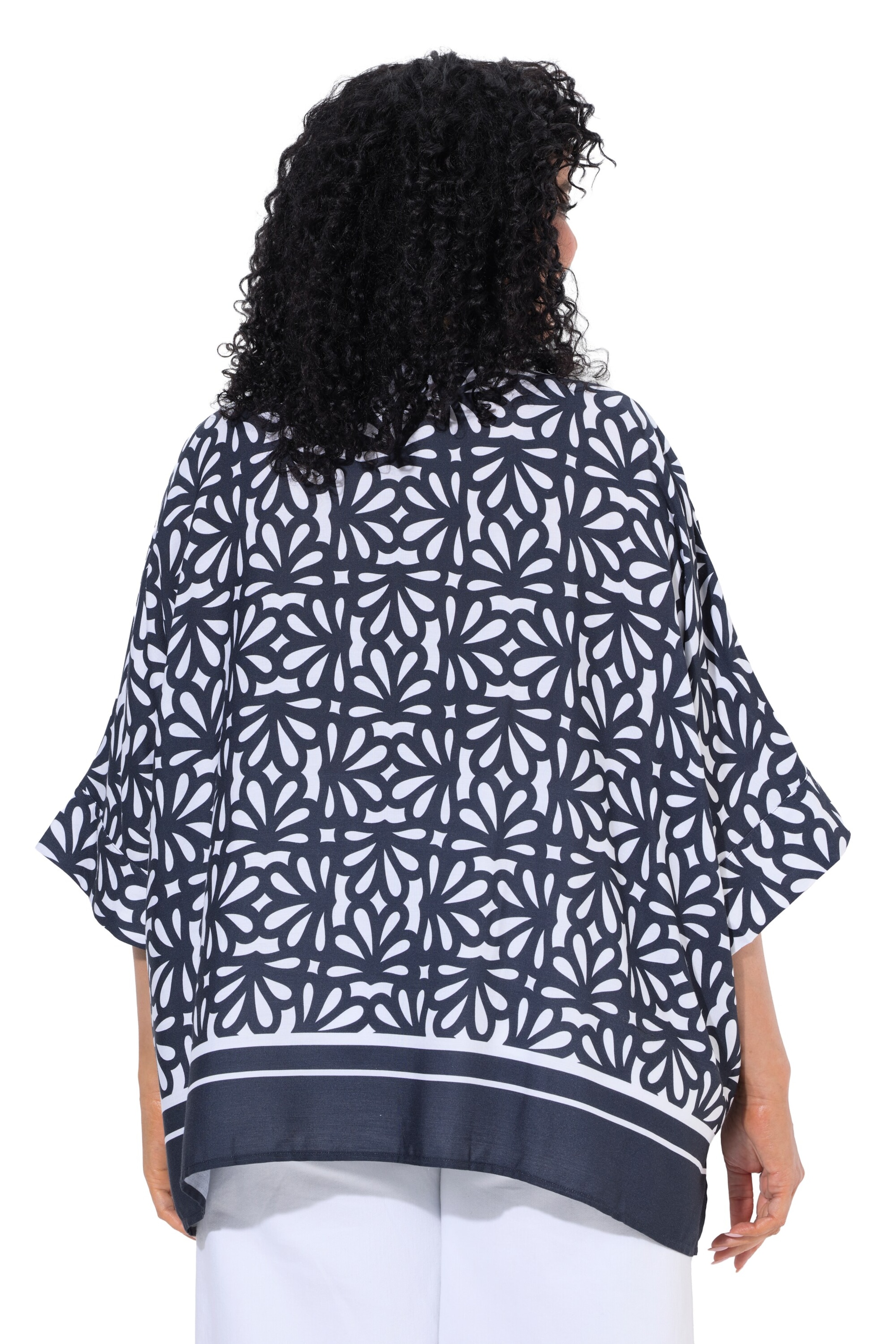 Ulla Popken Bluse in Blau