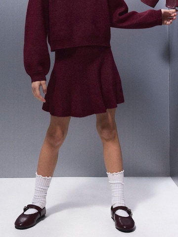 NAME IT - Falda en rojo: frente