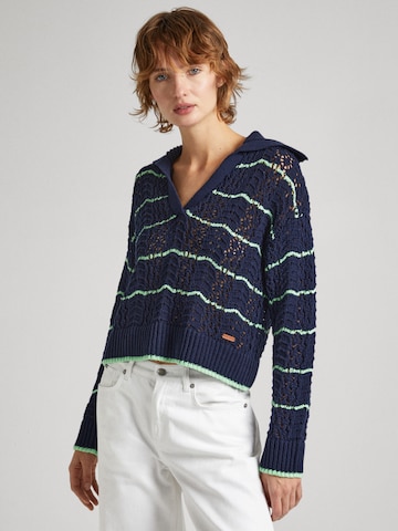 Pepe Jeans Sweater 'Gemma' in Blue: front