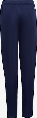 ADIDAS PERFORMANCE Regular Workout Pants 'Entrada 22 Training Bottoms' in Blue