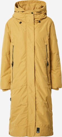 Manteau d’hiver 'JunaAK' Alife and Kickin en jaune : devant