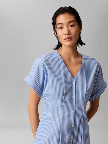 Calvin Klein Blousejurk in Blauw