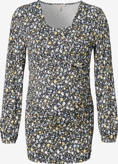 Esprit Maternity T-shirt en bleu / jaune / noir / blanc, Vue avec produit