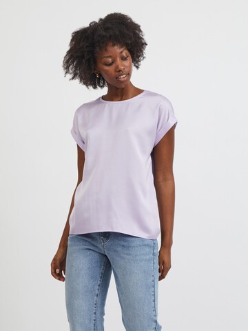 VILA T-Shirt in Lila: Vorderseite