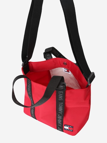 Tommy Jeans - Shopper 'Essential' em vermelho