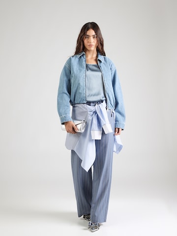 MM by Max Mara - Blusa 'LPAN' en azul