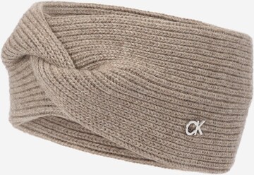 pelēks Calvin Klein Galvas lente: no priekšpuses