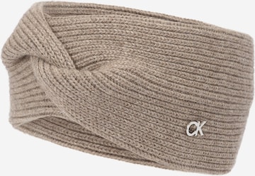 Calvin Klein - Banda de cabeza en gris: frente