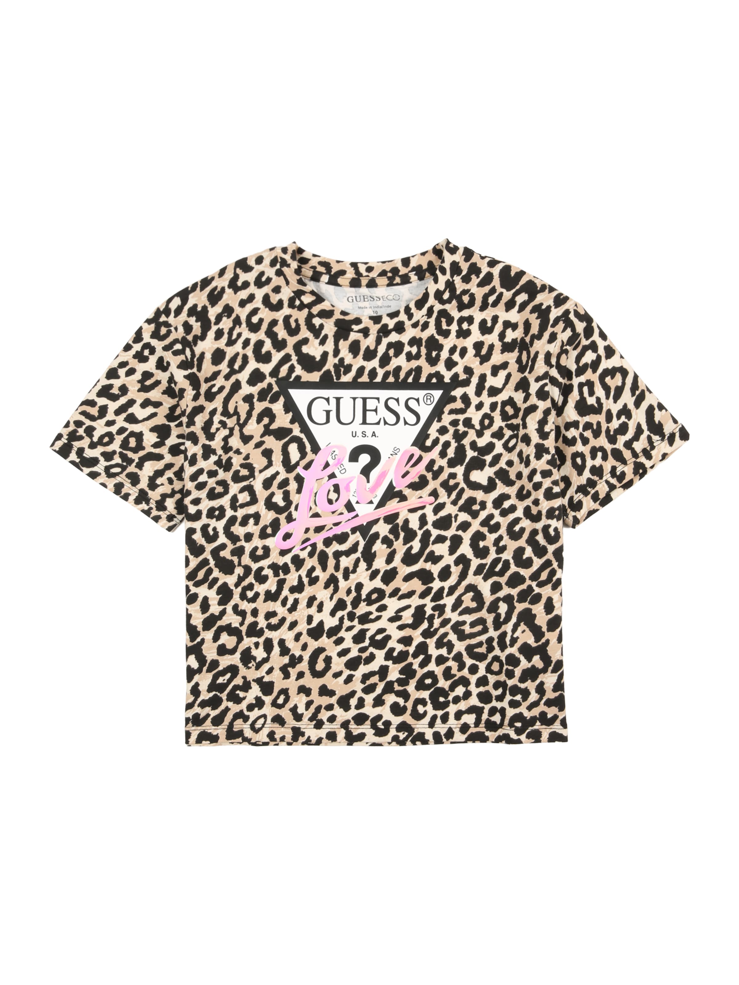 Tricou de la GUESS pe maro: față