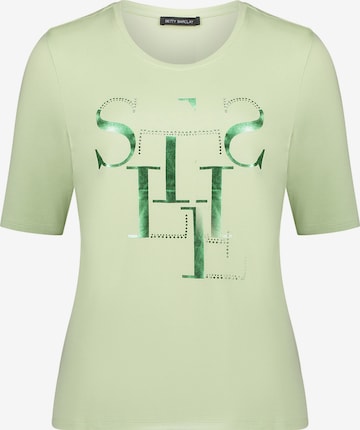 T-shirt Betty Barclay en vert : devant