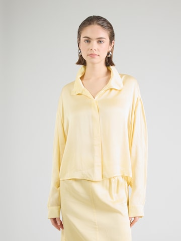 IRO Blúzka 'NOCCIOLA' - Žltá: predná strana
