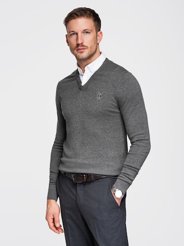 Ombre - Jersey en gris