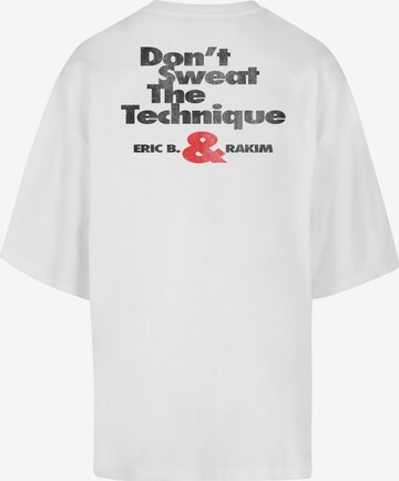 Merchcode Shirt 'Eric B & Rakim - Don't Sweat The Technique' in Weiß