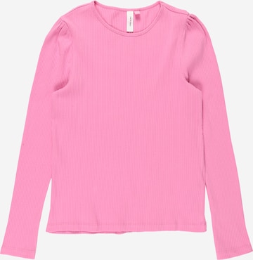 Vero Moda Girl Shirt 'Lavender' in Roze: voorkant