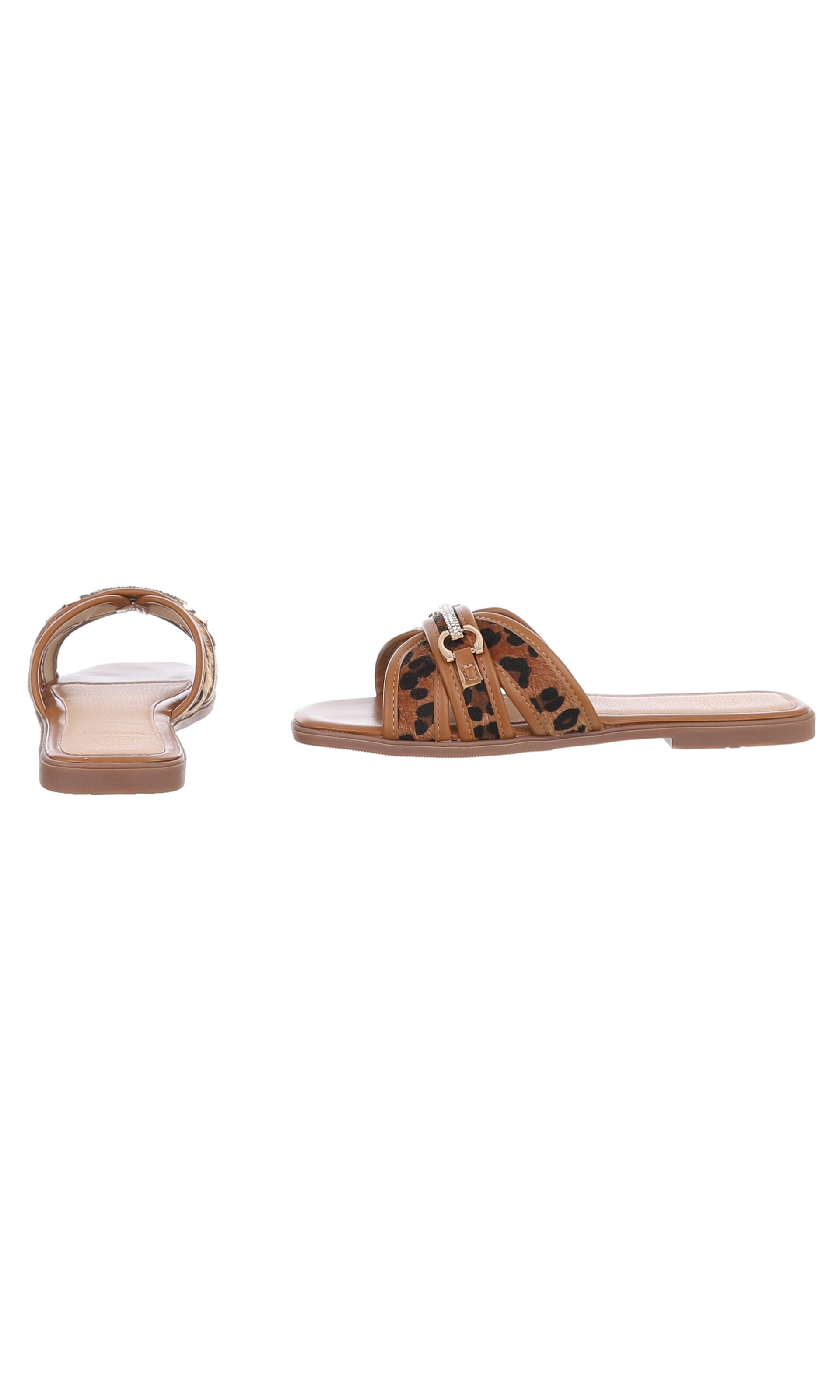 Ital-Design Pantolette in Braun