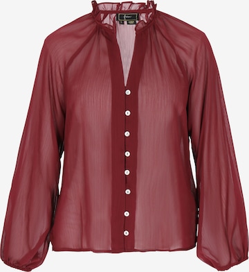 faina - Blusa en rojo: frente
