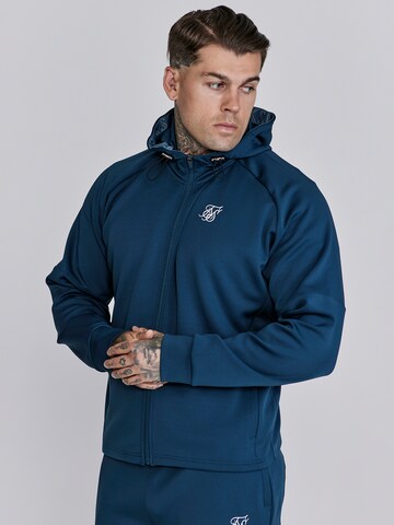 Veste de survêtement SikSilk en bleu