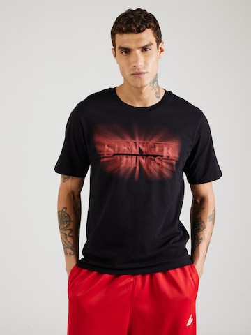 JACK & JONES Shirt 'JORStranger' in Black: front