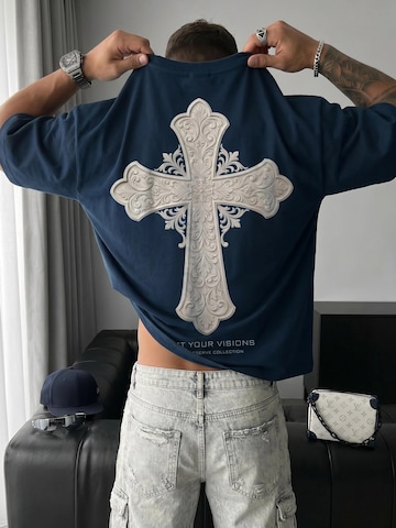 Kleidermafia T-shirt i blå