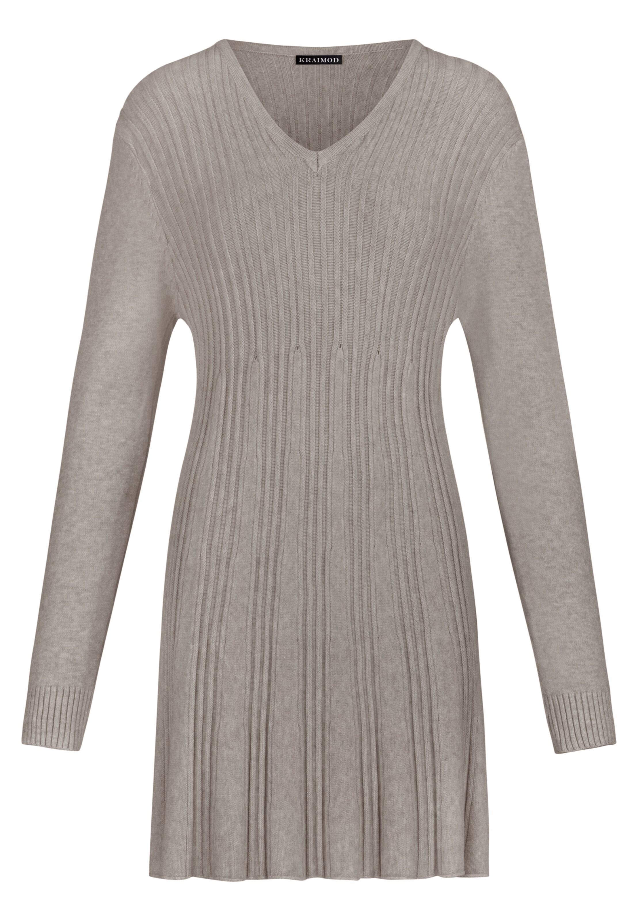 Abito in maglia di Kraimod in grigio: frontale