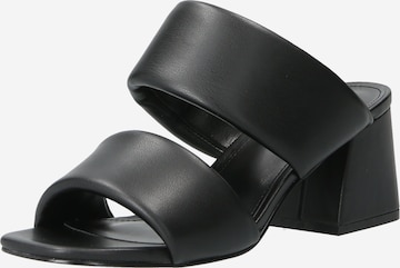 STEVE MADDEN - Sapato aberto 'Delani' em preto: frente