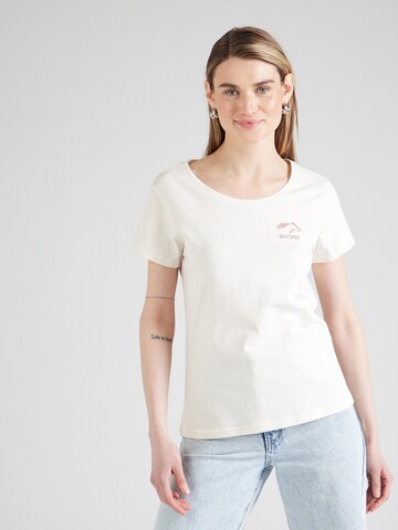 MUSTANG T-Shirt 'Alma' in Weiß: Vorderseite