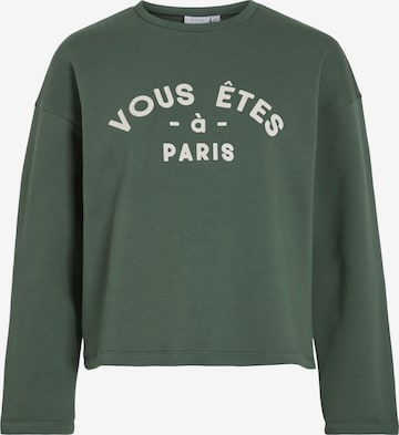 VILA - Sudadera en verde: frente