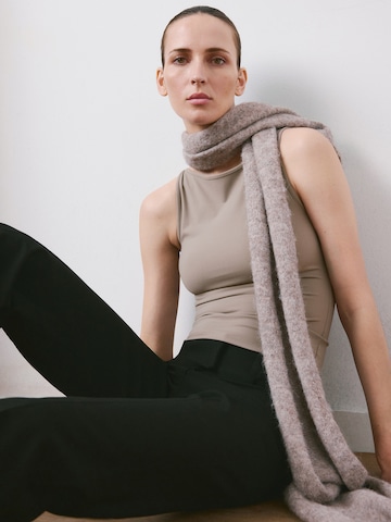 MANGOTop 'TECLA' - smeđa boja