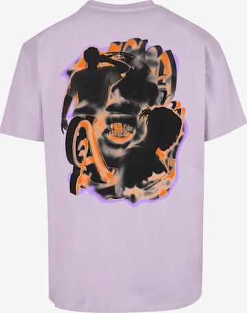 MT Upscale Shirt 'Hustle' in Purple