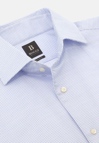 Coupe regular Chemise Boggi Milano en bleu