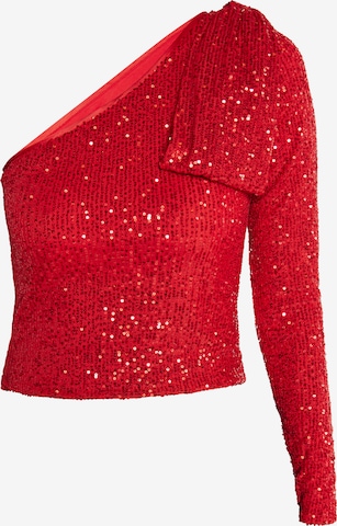 faina Blouse 'Nascita' in Red: front