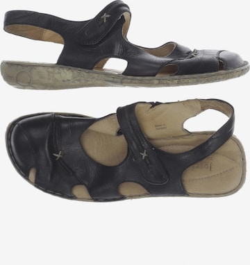 JOSEF SEIBEL Sandals & High-Heeled Sandals in 39 in Black: front