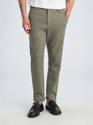Lindbergh Slimfit Housut värissä vihreä