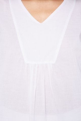 Soccx - Blusa en blanco: frente