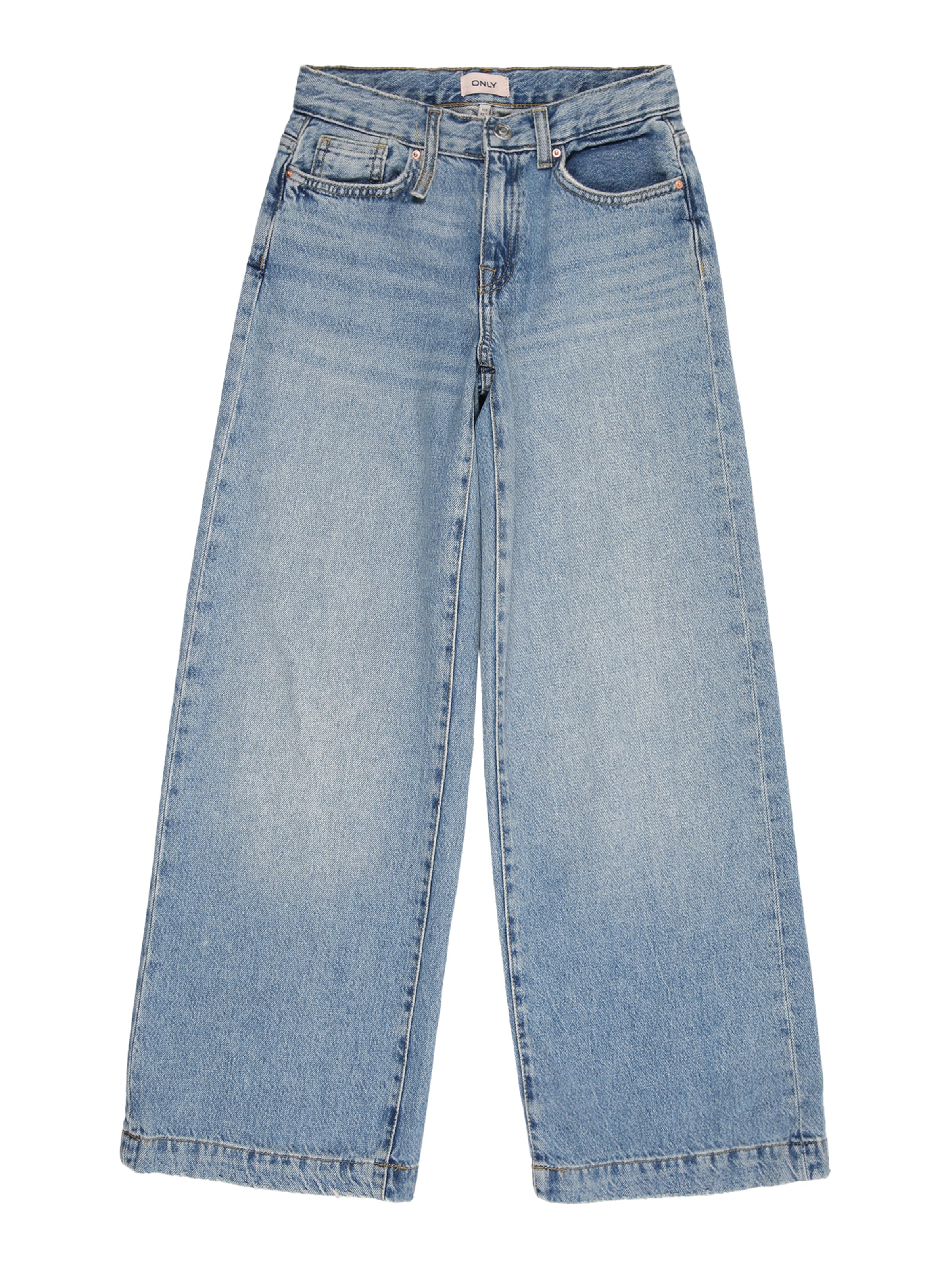 Wide leg Jeans 'KOGBroome' di ONLY GIRLS in blu: frontale