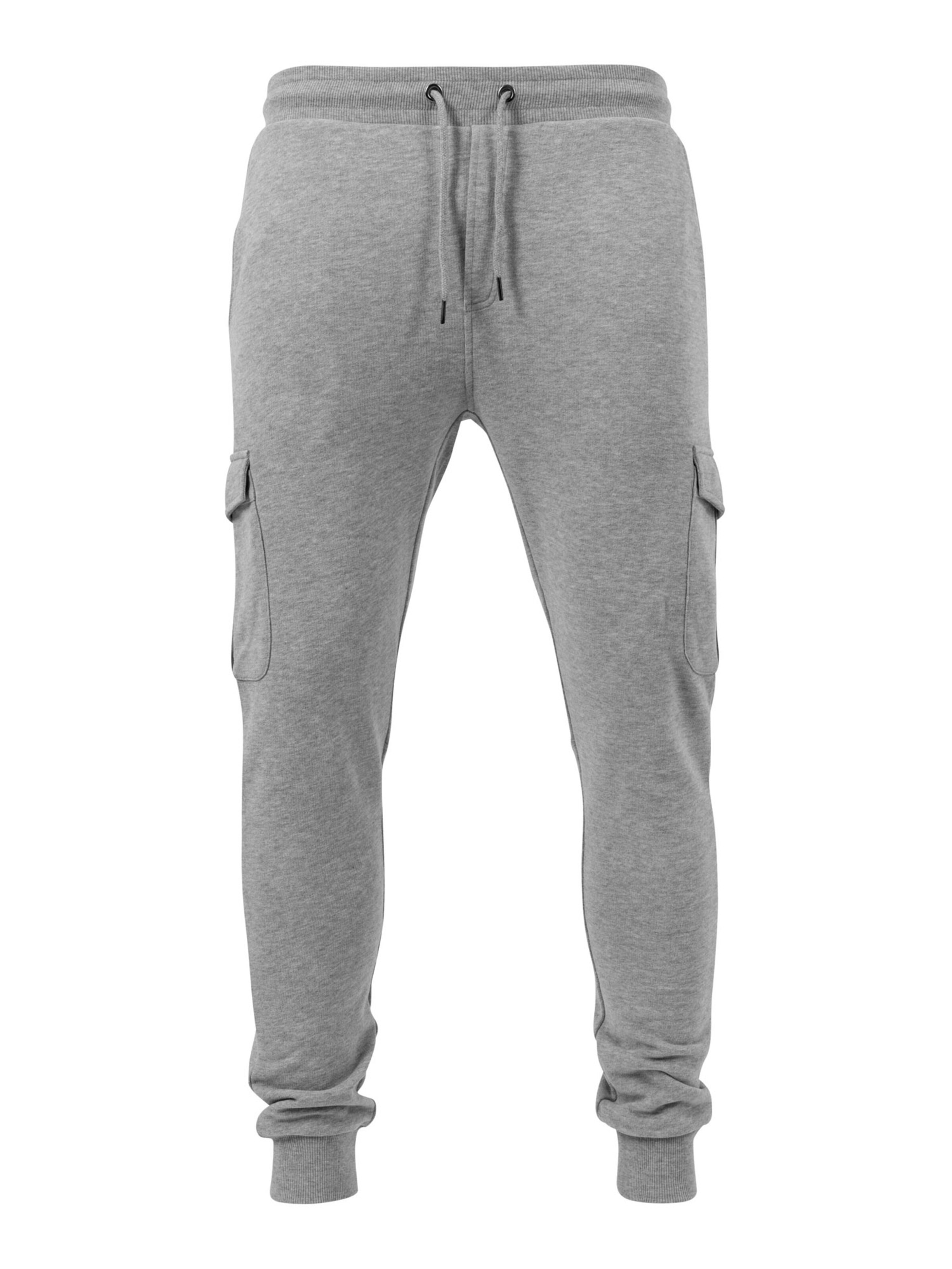 Urban Classics Cargo nadrágok - szürke: elől