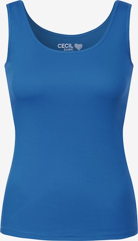 CECIL Top 'Linda' in Blue: front