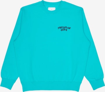 Sweat-shirt EDWIN en bleu : devant