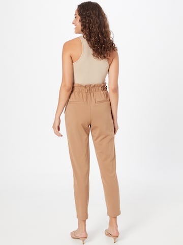 ONLY Tapered Trousers 'POPTRASH-OVA' in Brown