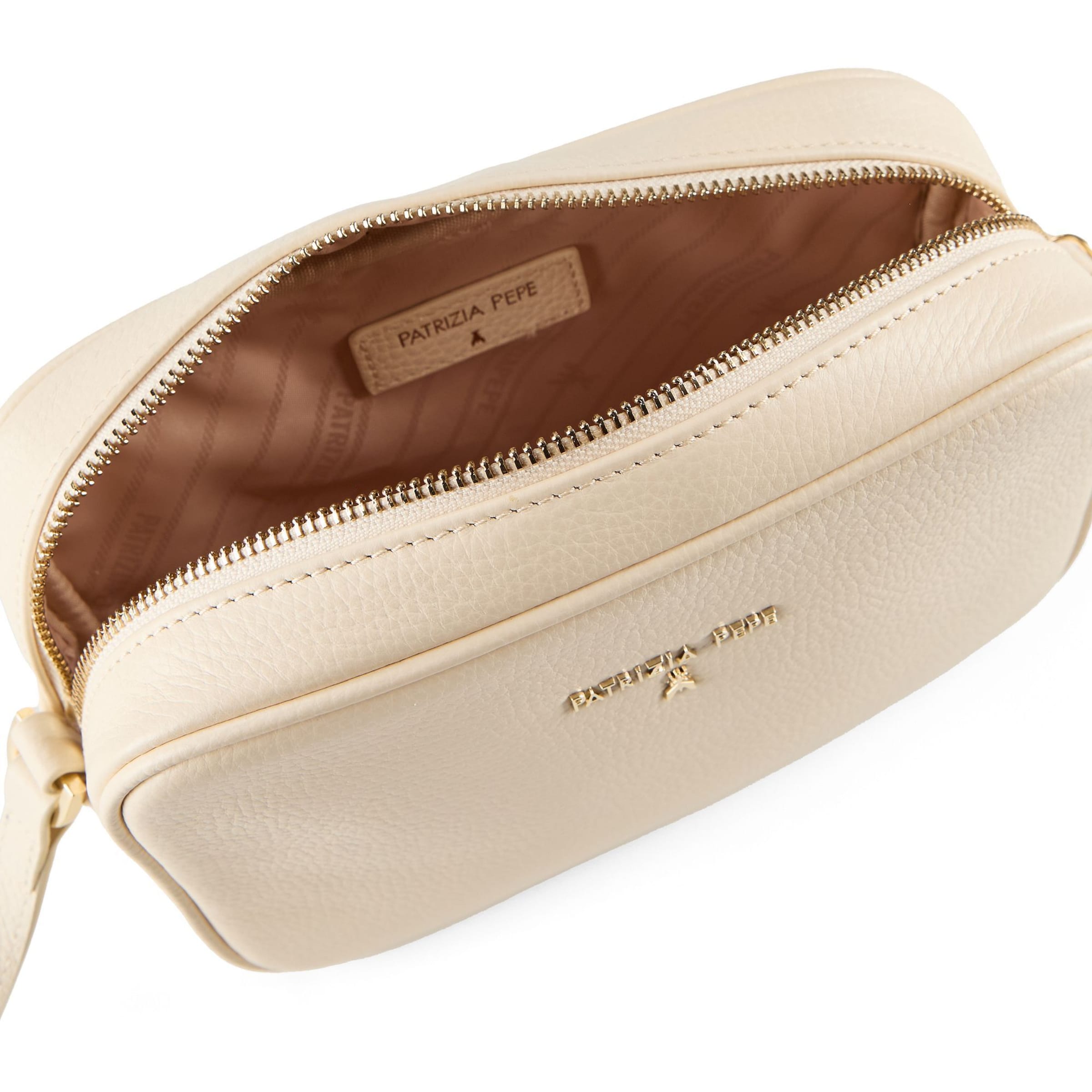 PATRIZIA PEPE Crossbody bag in Beige
