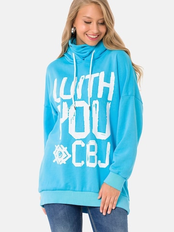 CIPO & BAXX Kapuzensweatshirt in Blau