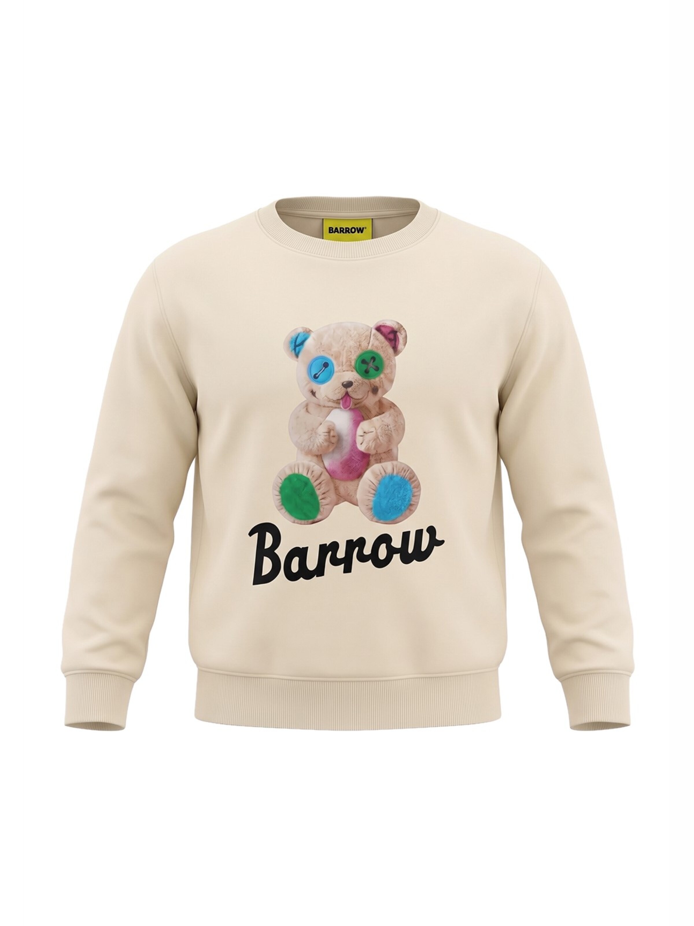 BARROW Sweatshirt in Beige: voorkant