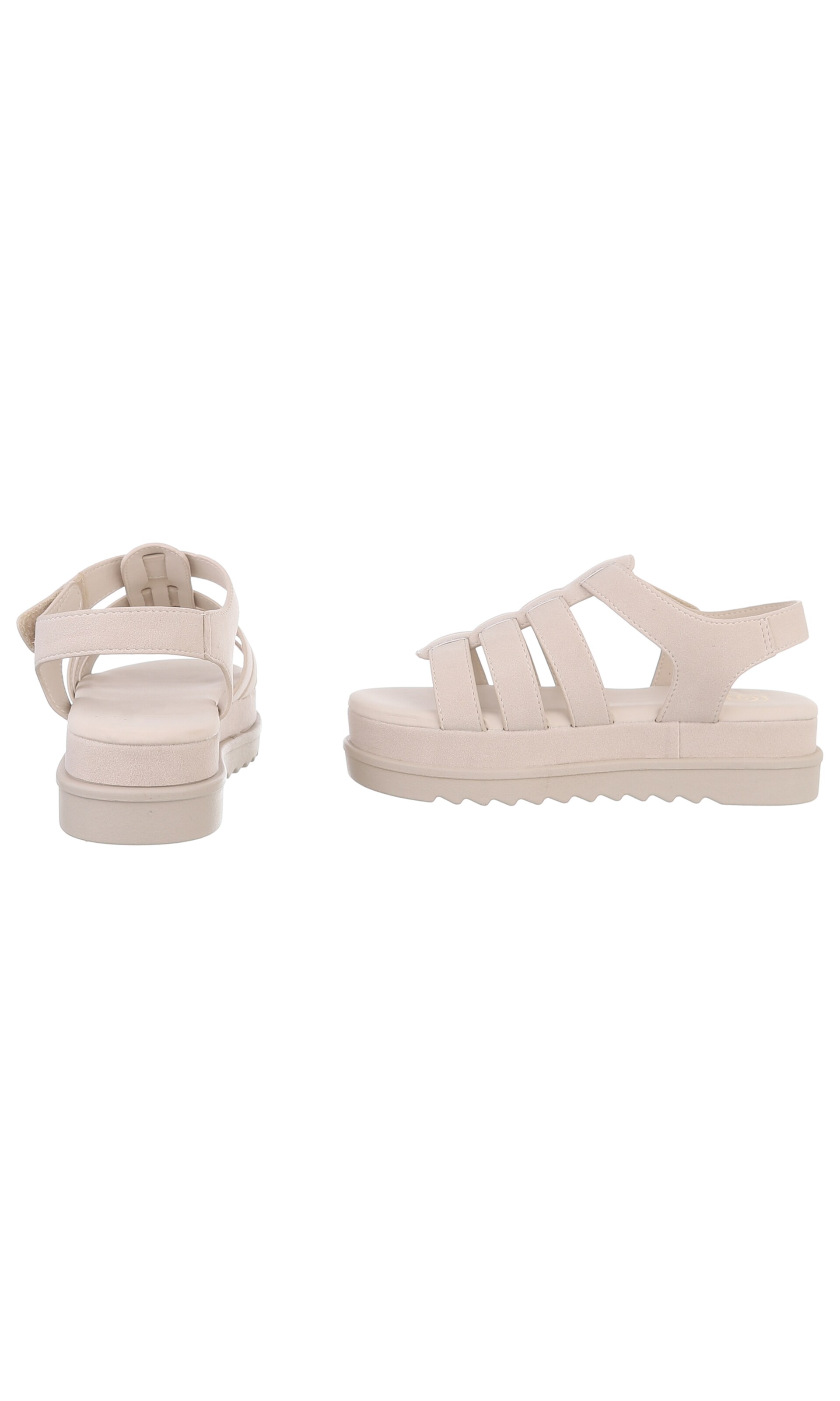 Ital-Design Sandale in Beige